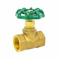 Thrifco Plumbing 1/2 Inch IPS Brass Stop Valve 6415065